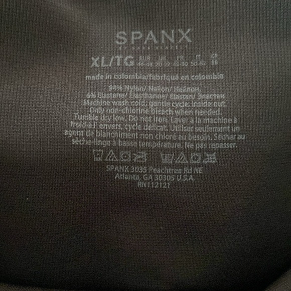 Spanx Look at me Now leggings in black women’s XL and medium EUC - Picture 5 of 5